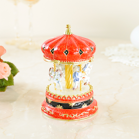 ピューター メリーゴーランド【YA719A】