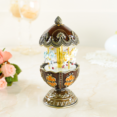 ピューター メリーゴーランド【YA761A】