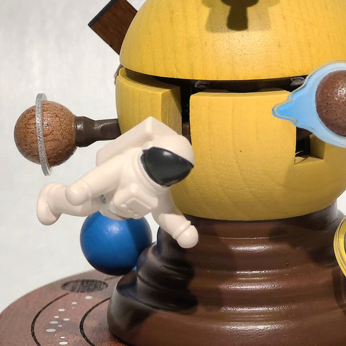 木製からくりオルゴール 宇宙探検 Space Exploration ♪ジュピター|宇宙モチーフ