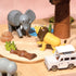 木製からくりオルゴール サファリ Safari【EA154S】