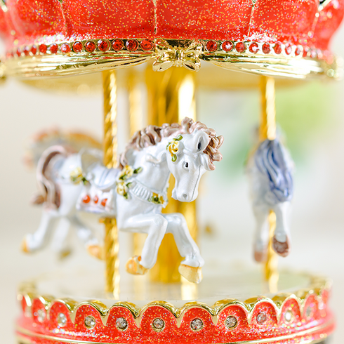 ピューター メリーゴーランド【YA719A】