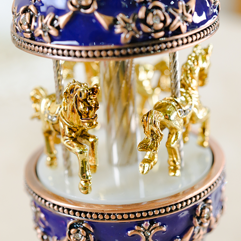 ピューター メリーゴーランド【YA762A】