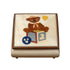 【限定各1点】かわいいくまの象嵌 小物入れ付き 18弁象嵌BOX BEAR【AA984A】