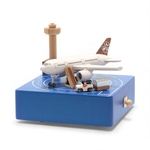 木製からくりオルゴール エアポート 〜旅立ちの情景を奏でる空港〜