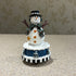 クリスマス回転オルゴール スノーマン 雪だるま snowman xmas chiristmas【YA757S】