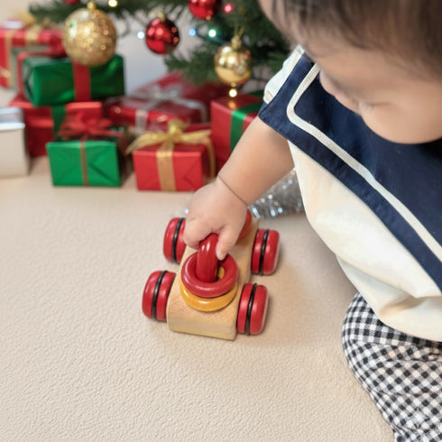 ころころリングオルゴール 赤ちゃん 出産祝い クリスマスプレゼント ハーフバースデー【FJ301A】