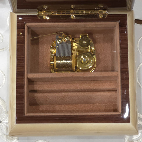 【限定各1点】かわいいくまの象嵌 小物入れ付き 18弁象嵌BOX BEAR【AA984A】
