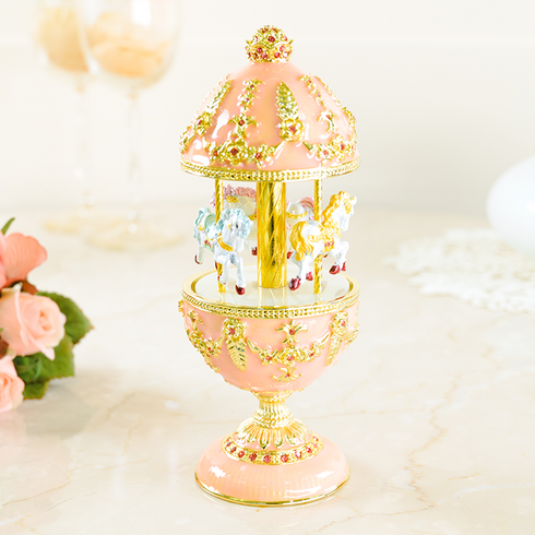 ピューター メリーゴーランド【YA762B】