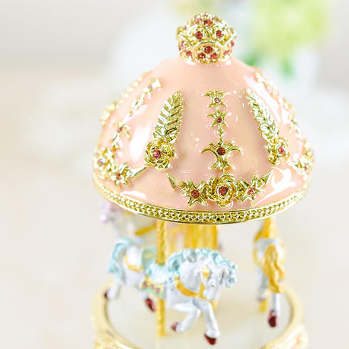 ピューター メリーゴーランド【YA762B】