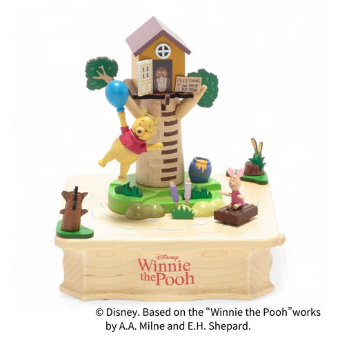 Winnie The Pooh／ラウンドオルゴール ディズニー【CD186S